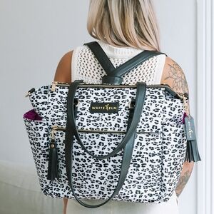 NIB White Elm Gemini Convertible Bag